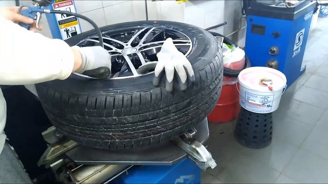 Новые литые диски,балансировка,зачем надо делать балансировку.Стенд шиномонтажника,как работает?