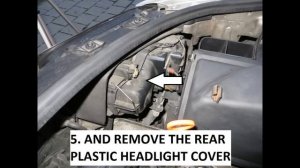 AUDI A6 C5 1997-2004  XENON BULBS Replacement - How To Remove Xenon Bulbs From Audi A6