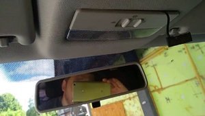 Замена центрального плафона VW T5 часть 1