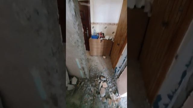 Установка входной двери с расширением бетонного проёма и пилом наличника. Отзыв о HILTI TE6 A22