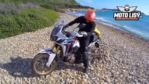 Honda CRF1000L Africa Twin Test motolisy Sardinie film
