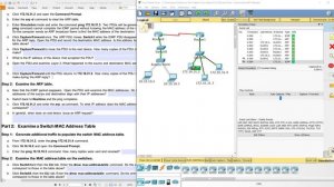 5.3.2.8 Packet Tracer - Examine the ARP Table, NETACAD CCNA R&S Course 1, V6.0