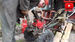 Кто сгрыз болт на креплении рукояток мотоблока? Нужен срочный ремонт.Repair handles motoblock