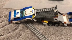 РАСПАКОВКА ЛЕГО СИТИ Полицейский участок POLICE STATION Lego CITY