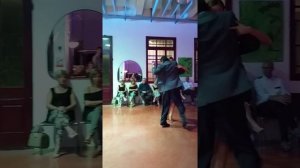 Milonga del Abrazo esibizione Chiara del Savio e Dante Culcuy