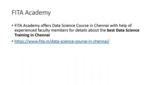 Top #10 Best Data Science Training Institute in Chennai 2023