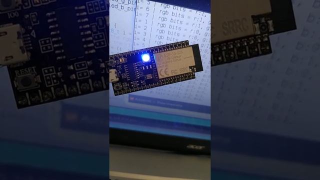 Blink built-in RGB LED ESP32-S3 Arduino