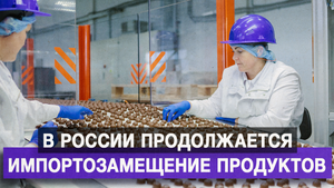 В России продолжается импортозамещение продуктов