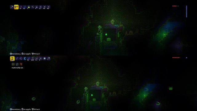 Terraria splitscreen gameplay part 3 mic this title is bland... thats not good смотреть онлайн