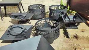 Костровые чаши и мангалы производства Woodmebeco