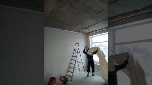 Как правильно крепить натяжной потолок на подвесные крепления. смотреть онлайн