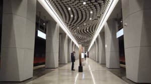Станция метро Воронцовская Москва Большая кольцевая линия / metro Vorontsovskaya Moscow