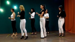 Kizomba lady style fusion solo dance. Fusion mode: on.