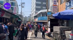 Dongdaemun street market in seoul, south korea