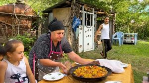 ГРИБЫ С ГОВЯДИНОЙ НА КОСТОЧКЕ Азербайджанская Кухня Деревенская Кухня  Рецепты