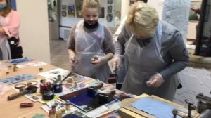 Печать линогравюры (мастеркласс)