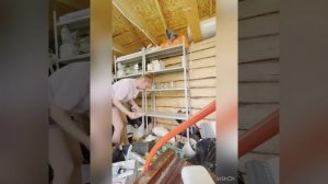 Мотивация на уборку и расхламление: разбираем завалы в сарае на даче.