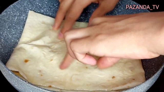 Быстрый Перекус из Лаваша!!! Как Туреций Гёзлеме!!!