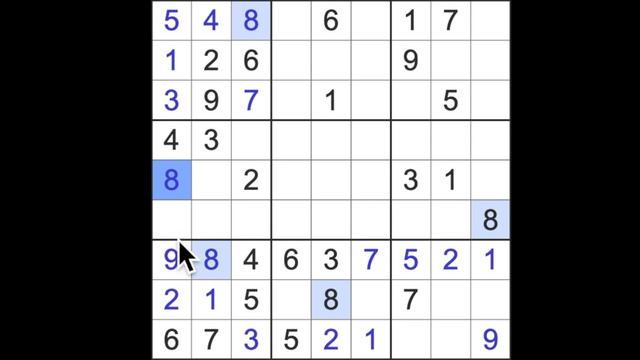 Sudoku solution – New York Times sudoku 14 December 2022 Hard level смотреть онлайн