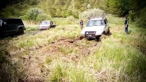 УАЗ с мотором от крузака на бездорожье