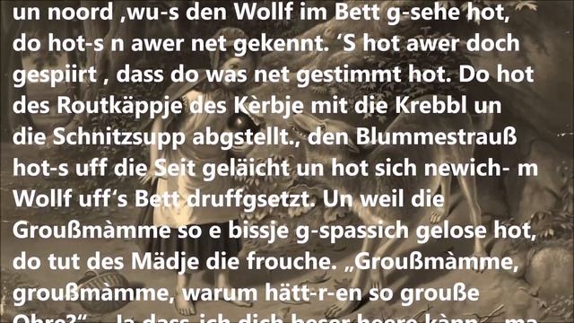 Rotkäppchen auf Wolgadeutsch. Russlanddetsche Mundart. смотреть онлайн