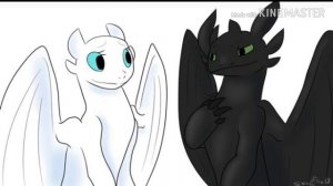 Как приручить дракона 3 Беззубик и Дневная Фурия клип