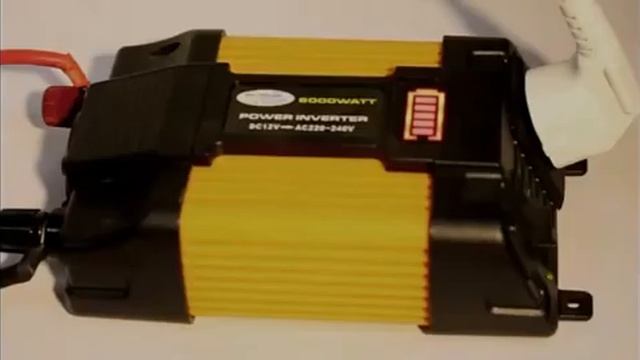 Tancredy Car Power Inverter Transformer Display DC 12V to AC 220V 4000W   Tcy101   Yellow смотреть онлайн