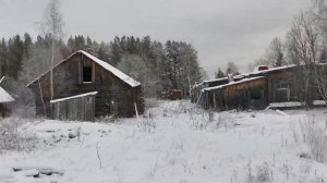 заброшенная деревня Бадья, на границе Коми и Кировской области.