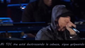 Eminem Ft Rihanna - The monster Live | Sub Español | Concert for valor 2014