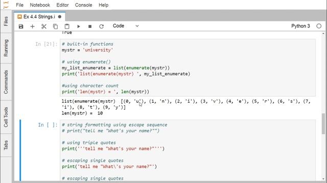 Python - Strings