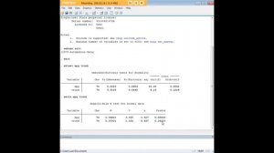 Stata skewness kurtosis normality