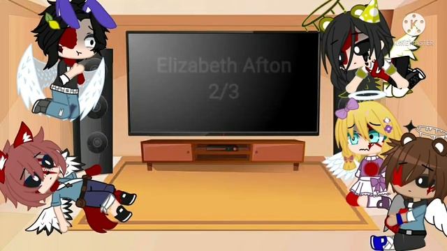 Missing Children react to afton family memes | [FNAF] My AU смотреть онлайн