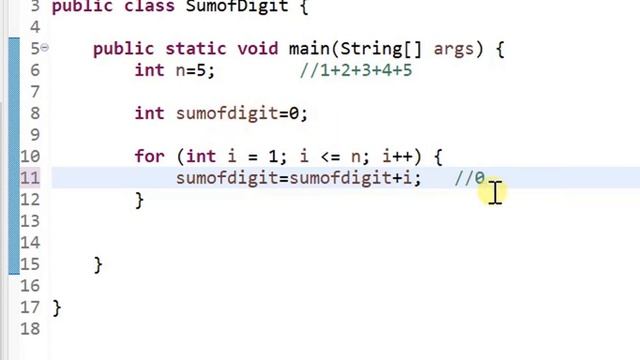 How to find the sum of digits in java | Java | Tamil | QE Tech?