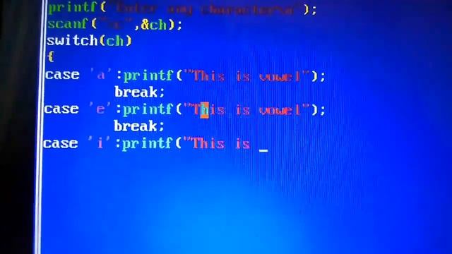 C programming Part-5 switch case character data type смотреть онлайн