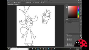 как нарисовать Бабулю и Дедулю Чертополох из Бена и Холли? #BenandHolly #бенихолли