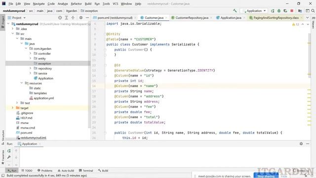 Rest Webservice Best Practice Spring Validation Framework, Exception handling Spring Boot Session 4 смотреть онлайн