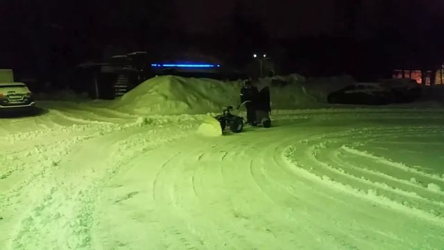 Чудо колесница или как быстро почистить снег смотреть онлайн