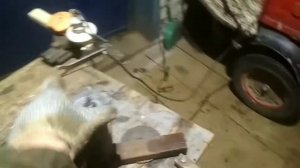 Мангал (жаровня) из барабана стиральной машины!