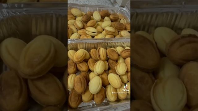 орешки со сгущёнкой рецепт ?