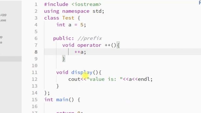 #99 Operator Overloading in C++ | Unary Operator Overloading