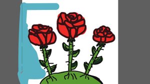 Рисуем цветочки детям часть 39