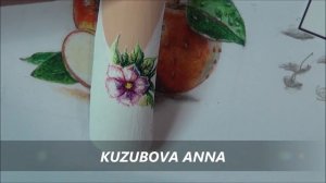 РИСУЕМ ЦВЕТЫ НА НОГТЯХ/КРАСИВЫЕ цветы на ногтях/ДИЗАЙН НОГТЕЙ/ФЛОРИСТИКА/Nail art painting