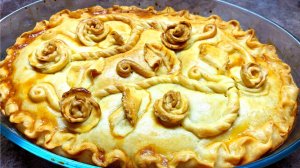 Простой и очень вкусный пирог с мясом и картошкой ? Сочная начинка. Без дрожжей.