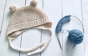 "Полая" резинка спицами. Мастер-класс