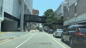 Little Rock - Arkansas - 4K Downtown Drive