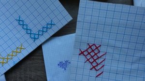 Как научиться вышивать крестиком, вышивка крестом, красивая изнанка / How to learn, cross-stitch
