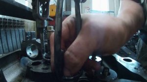 MAN ремонт ГБЦ регулировка клапанов D2066