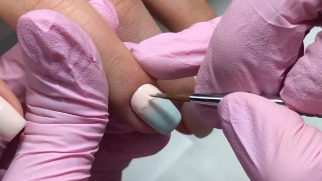 Тропический дизайн | Омбре кистью | Комби смотреть онлайн