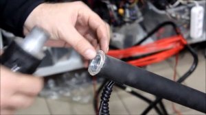Установка хомута на рулевую стойка электросамоката Kugoo G2 Pro, Kugoo G-Booster