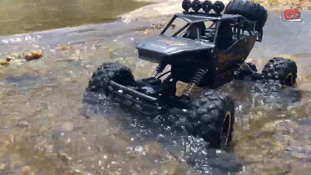 4X4 RC Rock Crawler 4WD Double Motors Off-Road Car 1:8 vs 1:12 Scale| Excellent Off-Road Performanc смотреть онлайн